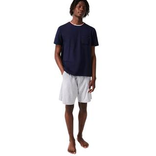 LACOSTE Rundhals Kurzarm Pyjama Oberteil  