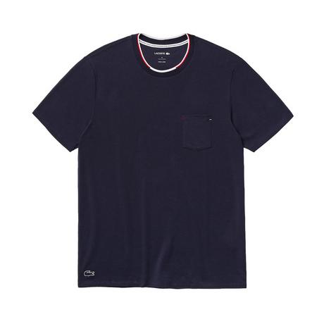 LACOSTE Rundhals Kurzarm Pyjama Oberteil  