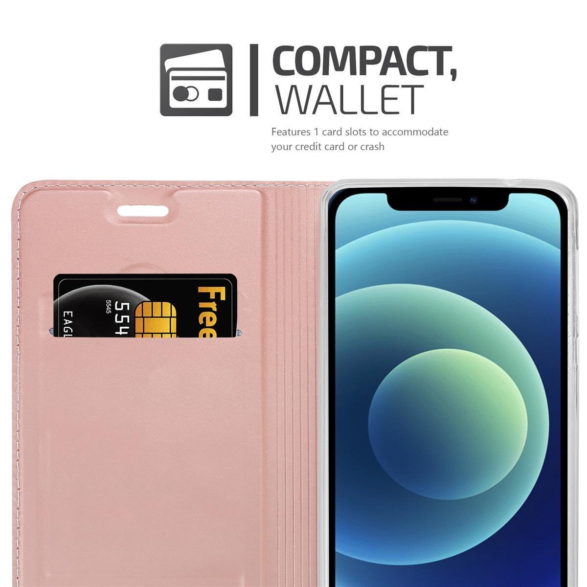 Cadorabo  Hülle für Apple iPhone 12 MINI Magnetverschluss, Kartenfach 