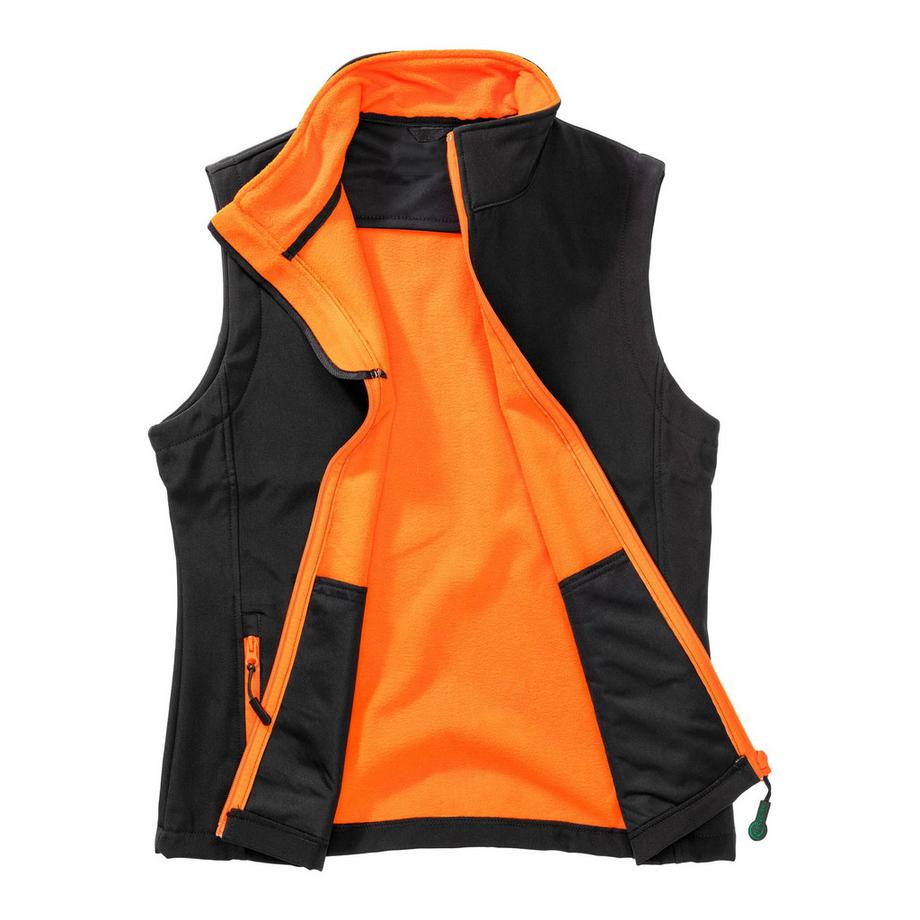 Result Gilet Softshell Sans Manches avec Col Montant  
