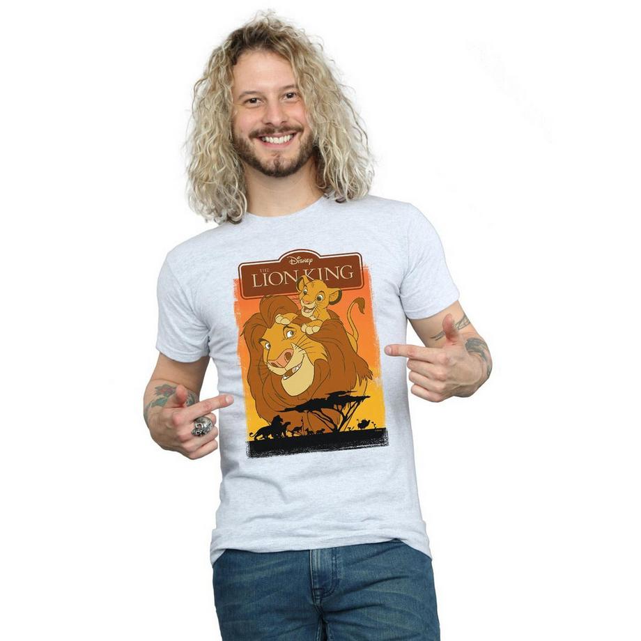 Disney The Lion King Simba e Mufasa T-Shirt  