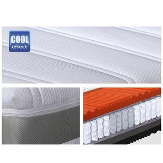 Mara Vital Matratze Vario Balance TFK mit Gel-Effekt-Schaumauflage - Mittel - Federkernmatratze  
