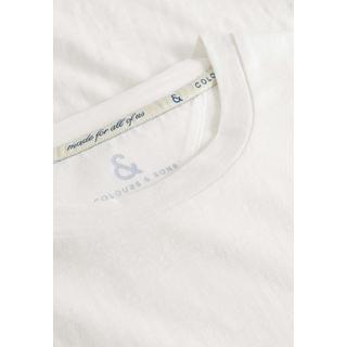 Colours & Sons Leinenmischung T-Shirt  