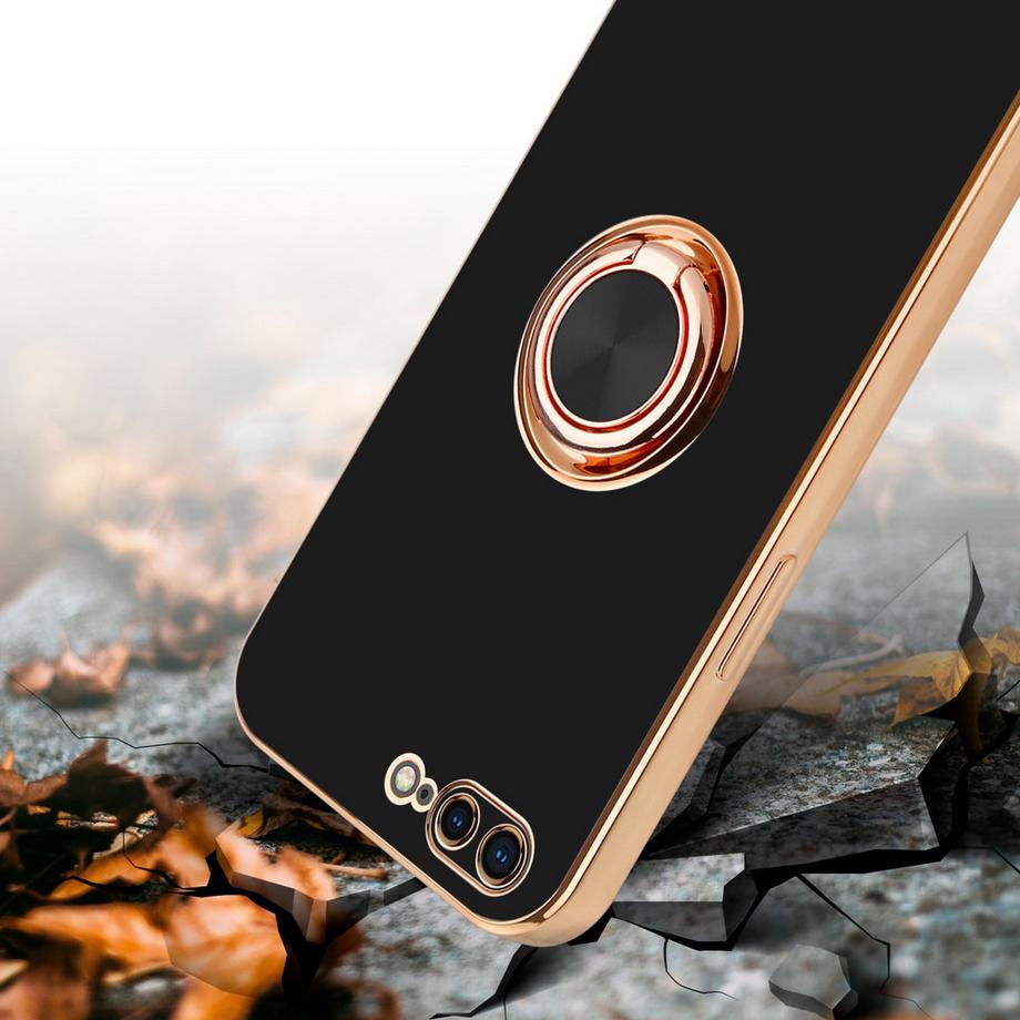 Cadorabo  Hülle für Apple iPhone 7 PLUS  7S PLUS  8 PLUS mit Ring - Schutzhülle 