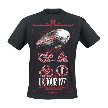 Led Zeppelin  UK Tour 1971 TShirt 