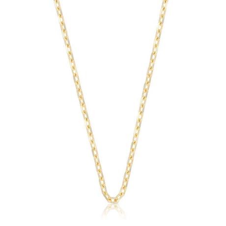 MUAU Schmuck  Collier Anker Gelbgold 750, 3.5mm, 60cm 