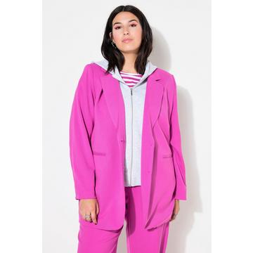 Blazer oversize à capuche, doublure intégrale