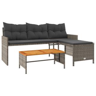 VidaXL Gartensofa poly-rattan  