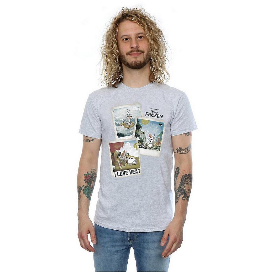 FROZEN Olaf I Love Heat Grafikdruck T-Shirt  