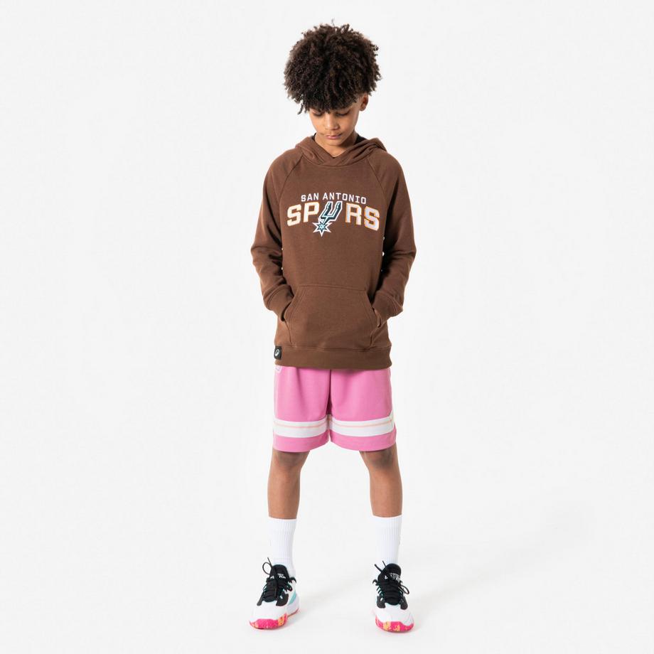 TARMAK  Sweat enfant à capuche NBA polyester 