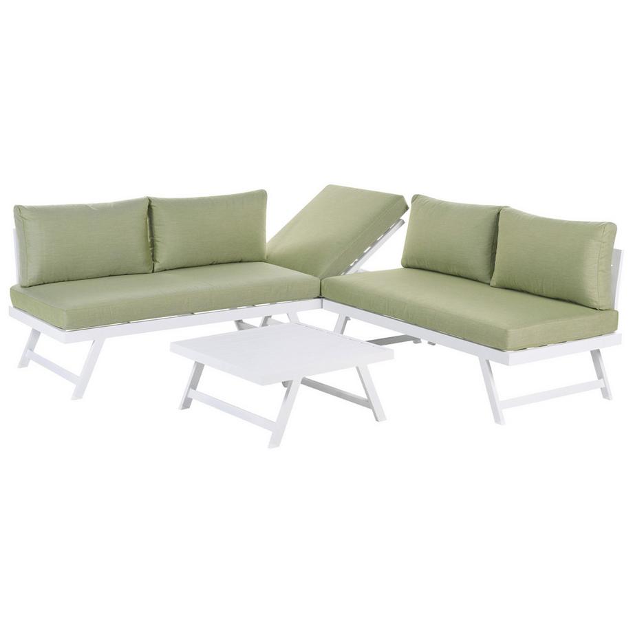 Beliani Lounge Set aus Aluminium Modern COCCORINO  