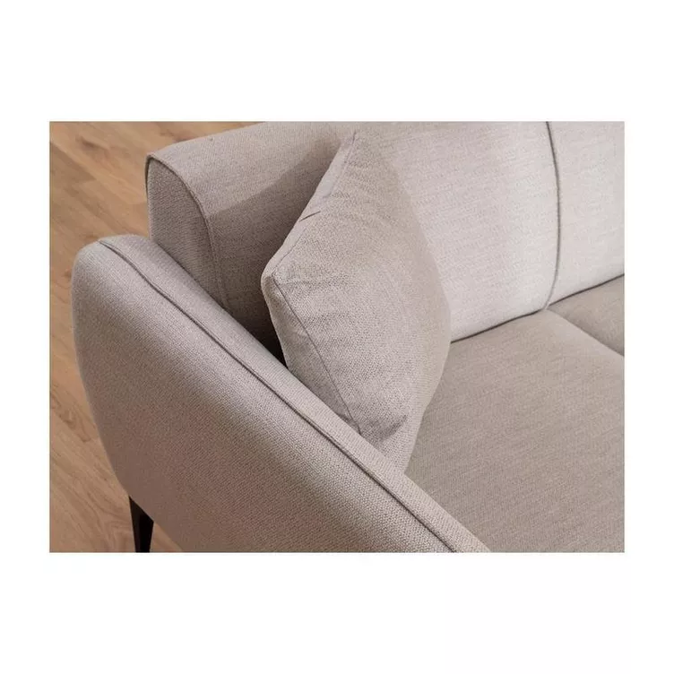 Vente-unique Sofa 3Sitzer Stoff Cremefarben ZADAR online kaufen MANOR HR10037