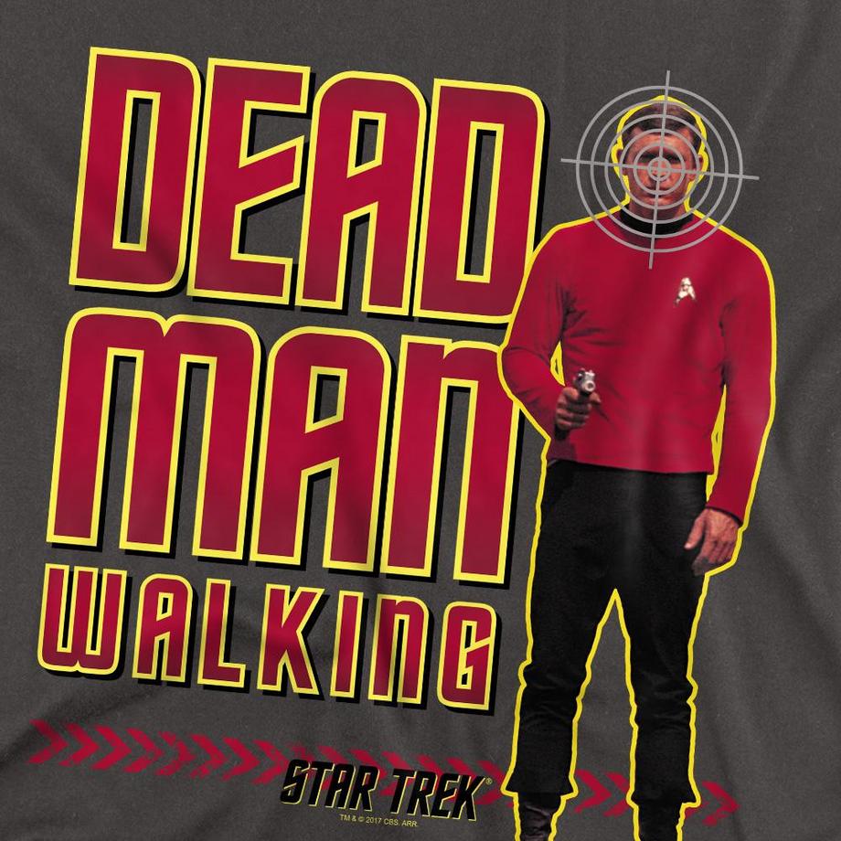 Star Trek Star Trek Dead Man Walking T-Shirt Maniche Lunghe  