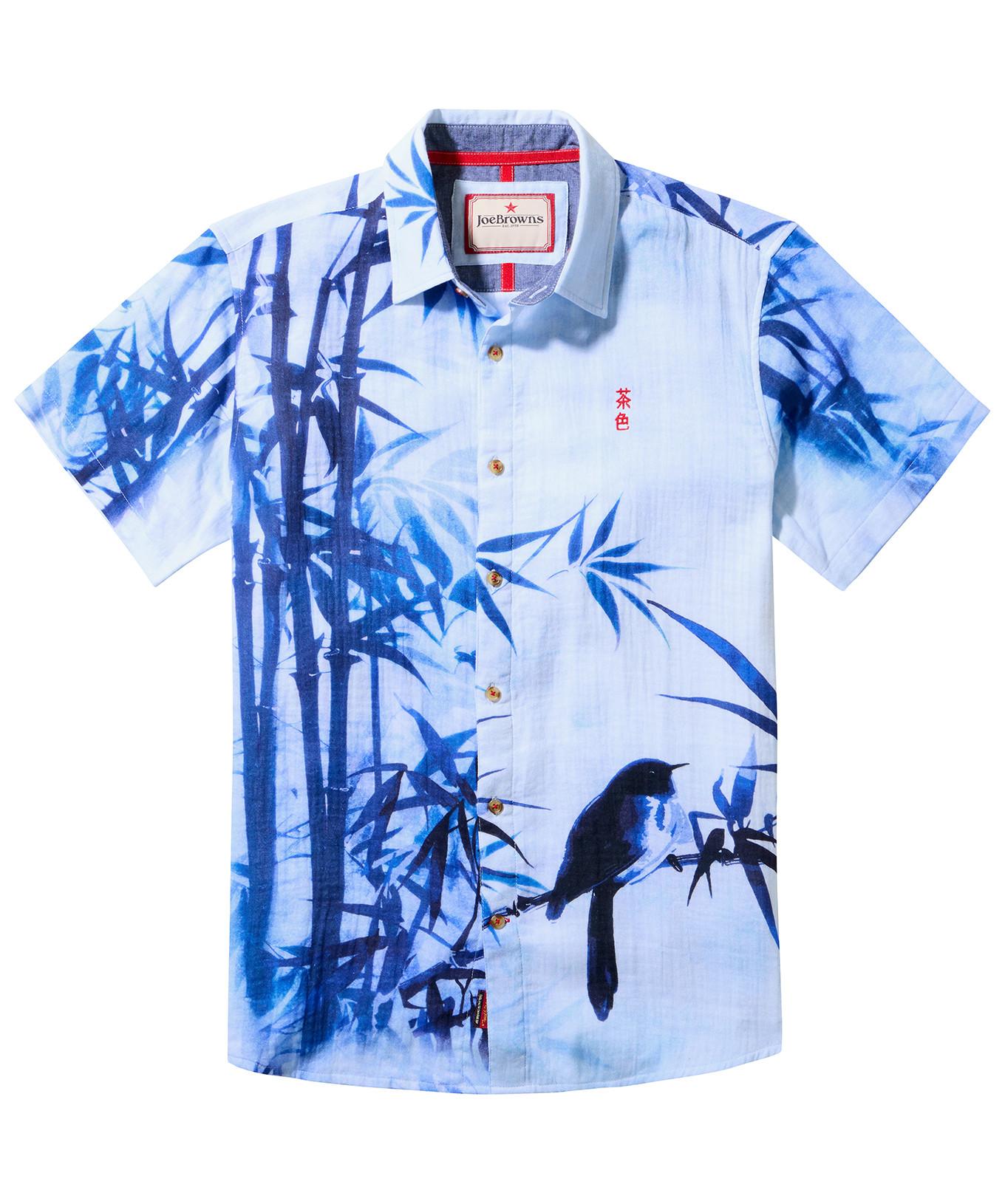 Joe Browns  Chemise Imprimé Oiseaux d'Inspiration Japonaise 