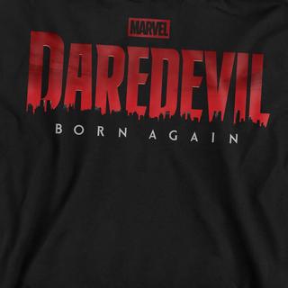 Daredevil Born Again Felpa Stampata Vestibilità Regolare  
