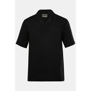 Sthuge Kurzarm Viskose Poloshirt  
