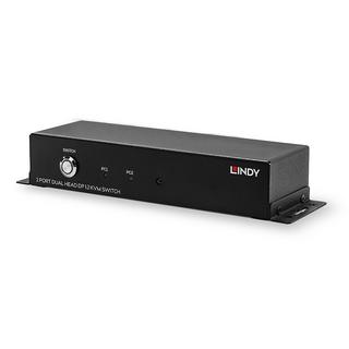 LINDY  39306 TastaturVideoMaus (KVM)-Switch Schwarz 