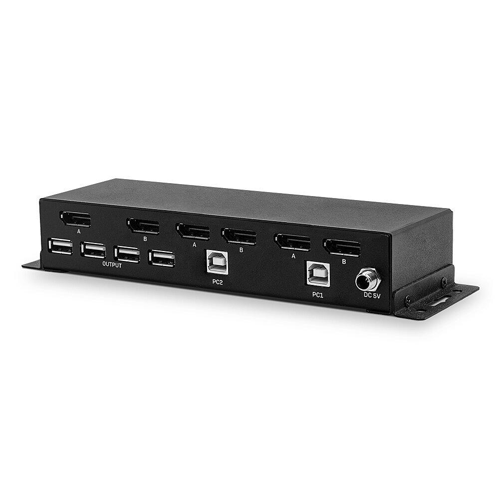 LINDY  39306 TastaturVideoMaus (KVM)-Switch Schwarz 