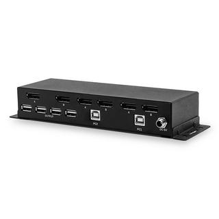 LINDY  39306 TastaturVideoMaus (KVM)-Switch Schwarz 