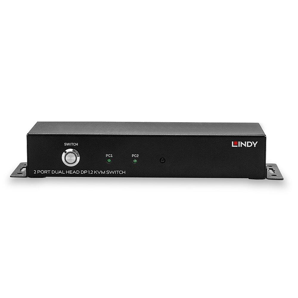 LINDY  39306 TastaturVideoMaus (KVM)-Switch Schwarz 