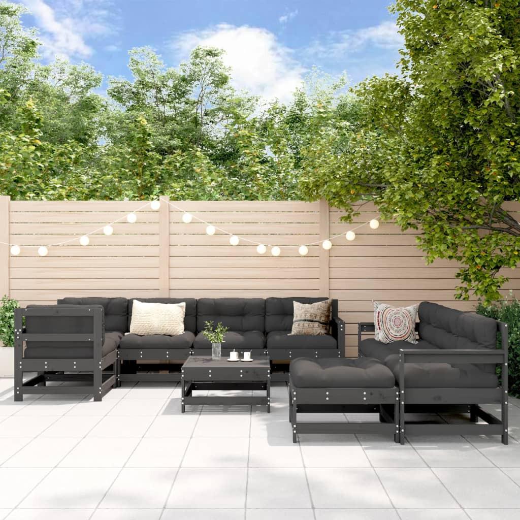 VidaXL Garten lounge set holz  