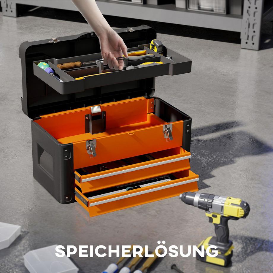 HOMCOM Boîte à outils  