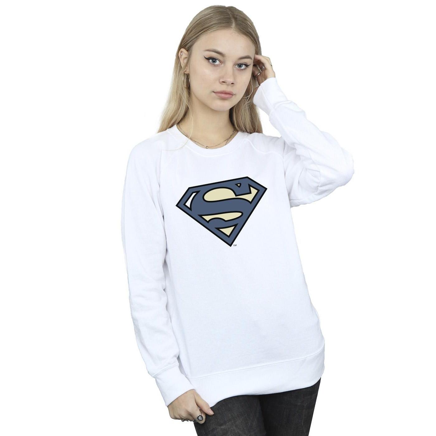 DC COMICS Superman Logo Regular Fit Felpa  