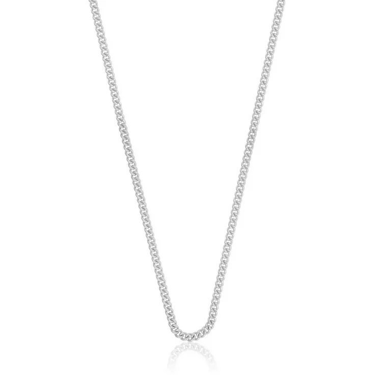 MUAU Schmuck Collier Rundpanzer Weissgold 750 2.1mm 50cmonline kaufen MANOR