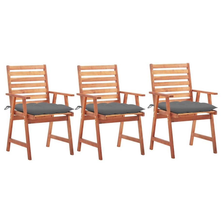 Chaise d'extérieur bois d'acacia