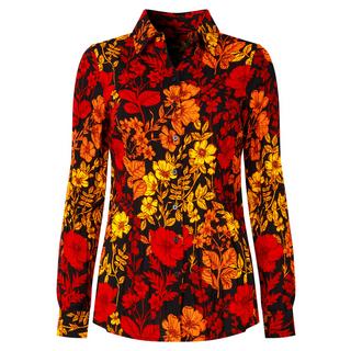 Joe Browns  Herbstblumen-Knitterbluse 