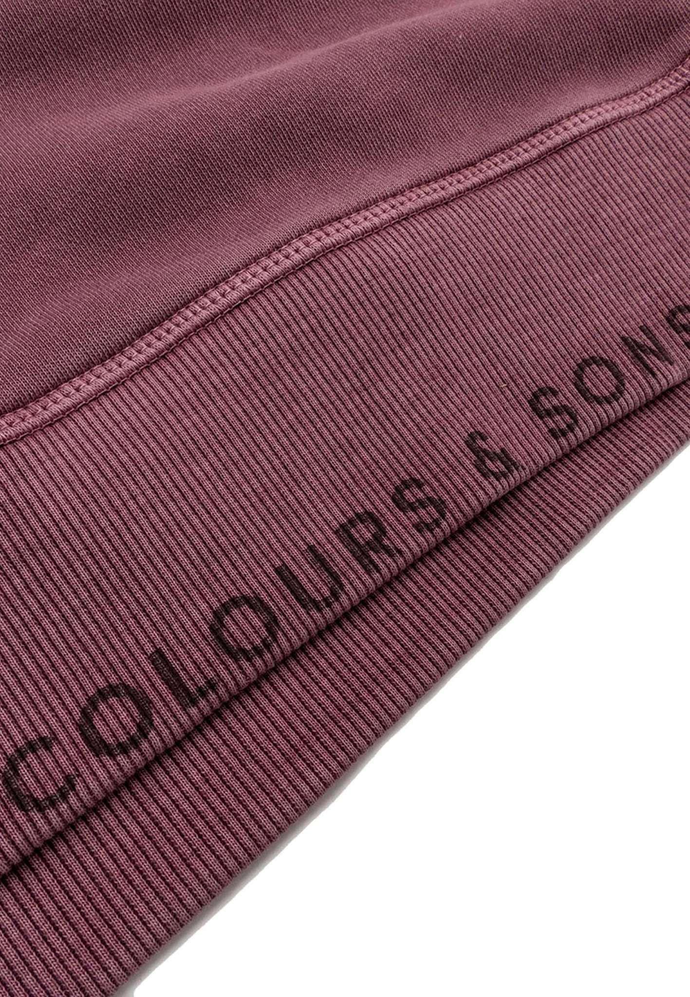 Colours & Sons  Kapuzenpullover Serafino Pigment Dyed 