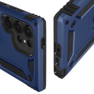 Avizar  Coque Bague Samsung S24 Ultra Bleu Nuit 