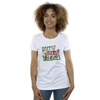 Rick And Morty Happy Human Holidays T-Shirt  