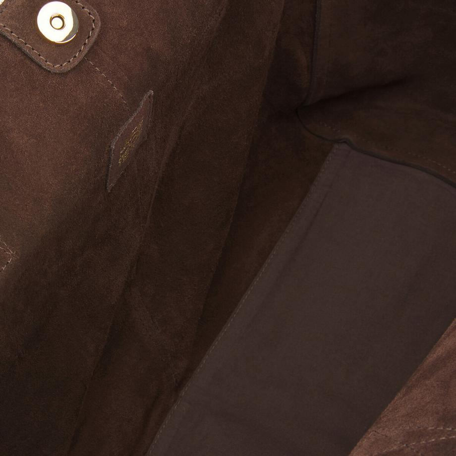 La Redoute Collections Shopper aus Veloursleder  