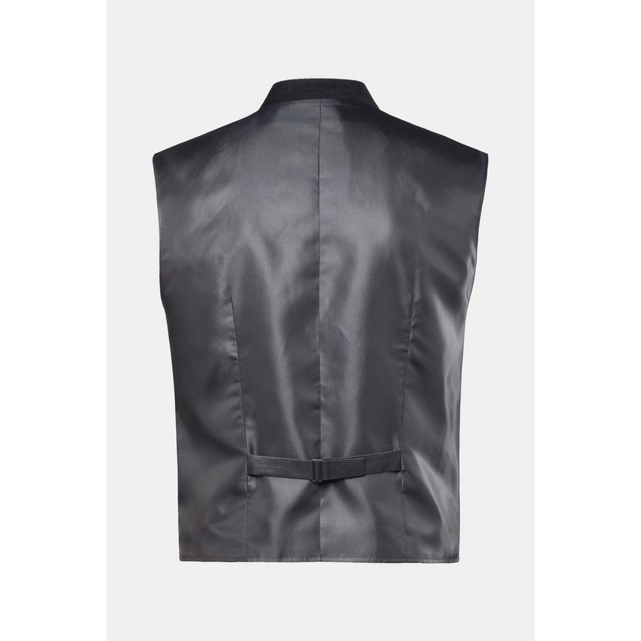 JP1880 Gilet Trachten Col Montant Broderie  