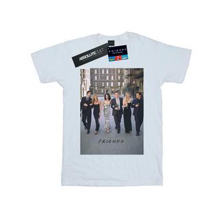 Friends Cast Walking T-Shirt Stampata  