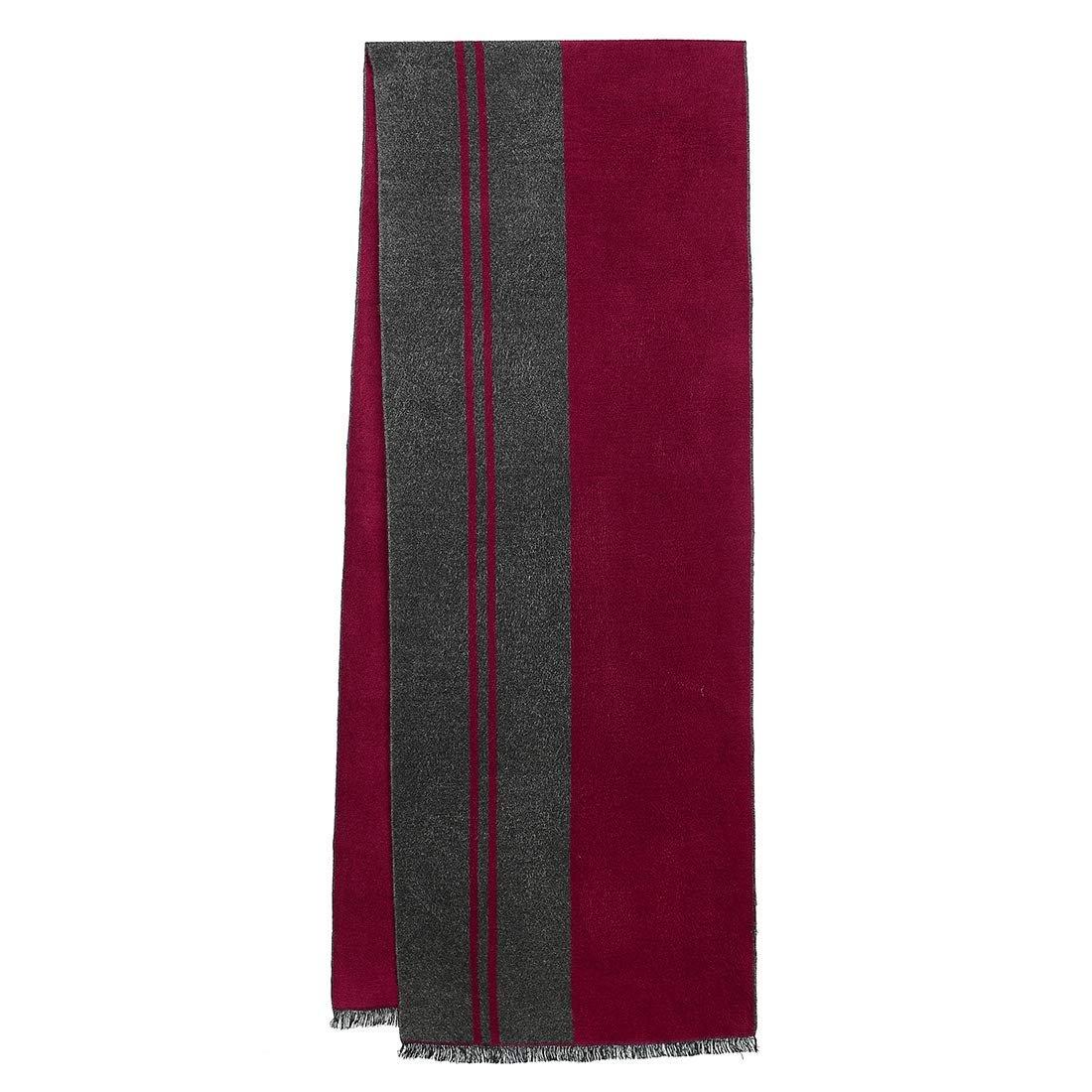 Only-bags.store Sciarpa Invernale Calda Morbida Lavorata a Maglia a Quadri  