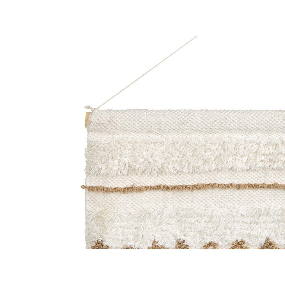 Beliani Suspension murale en tissu en Coton Boho BAZDAN  