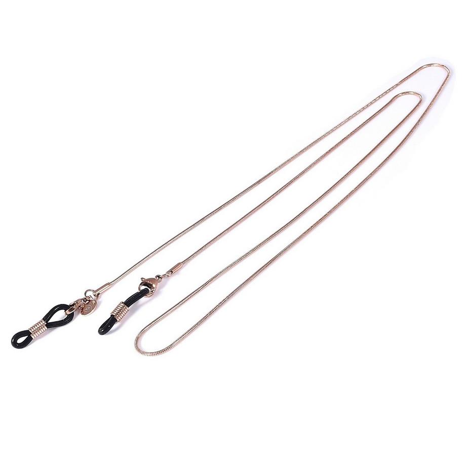 Kelis  Brillenkette aus edlem Metall roségold