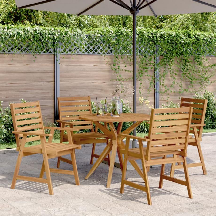 VidaXL Garten essgruppe akazienholz  