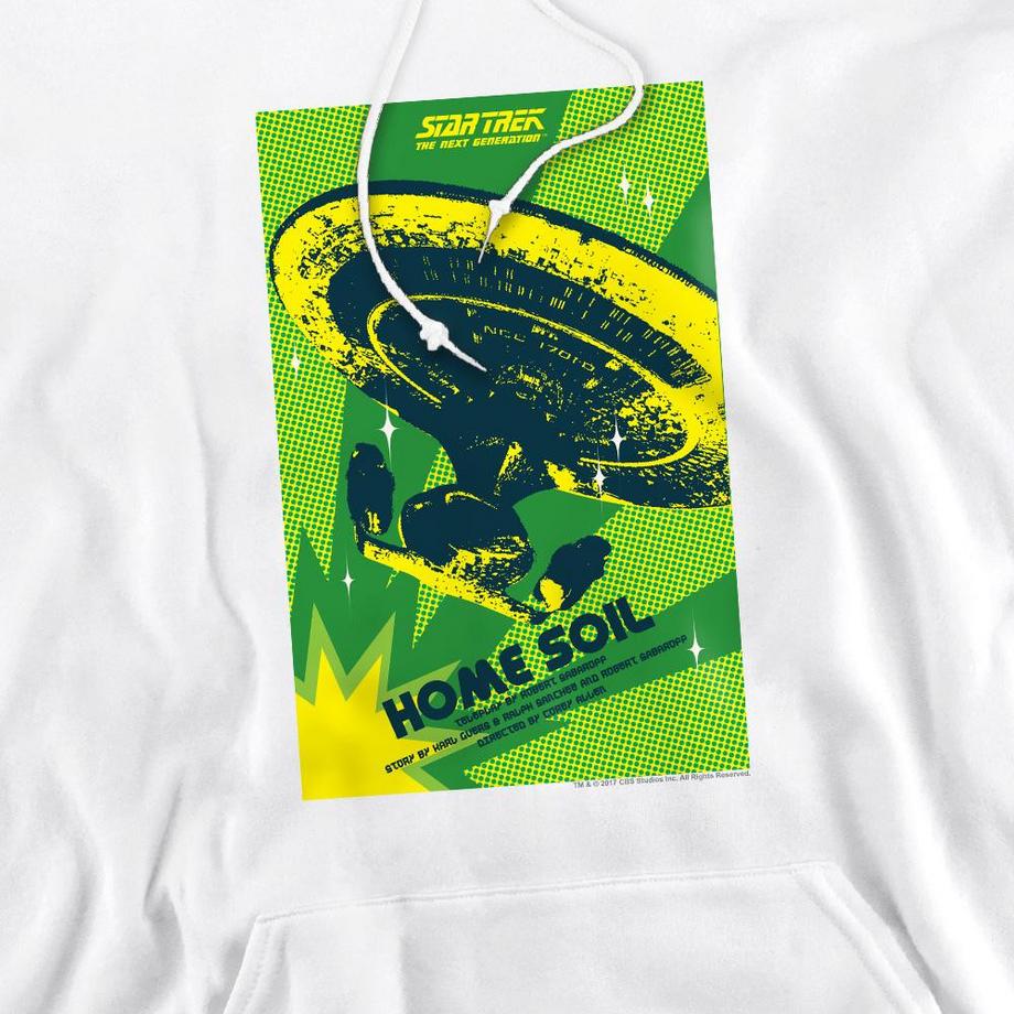 Star Trek The Next Generation Season 1 Episode 18 Felpa con cappuccio  