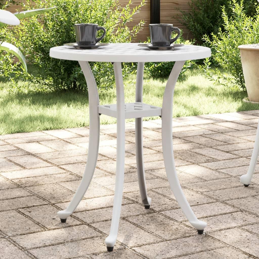 VidaXL Table de jardin aluminium  