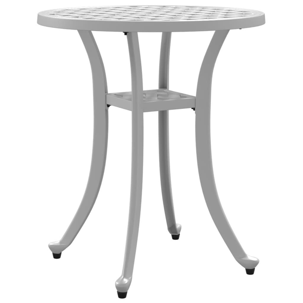 VidaXL Table de jardin aluminium  