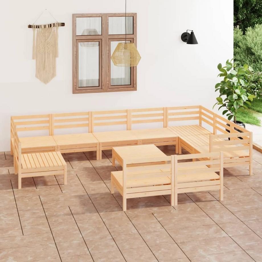 VidaXL Garten-lounge-set holz  