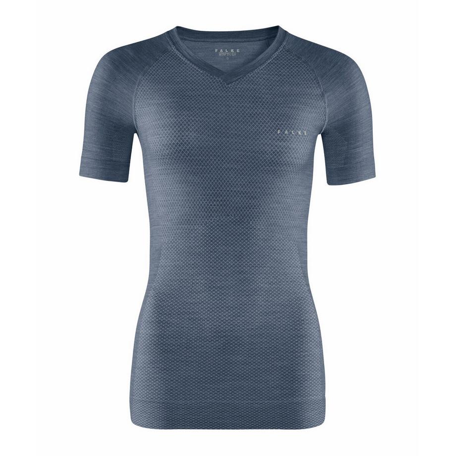 FALKE Wool-Tech Light T-Shirt Manches Courtes Col V  