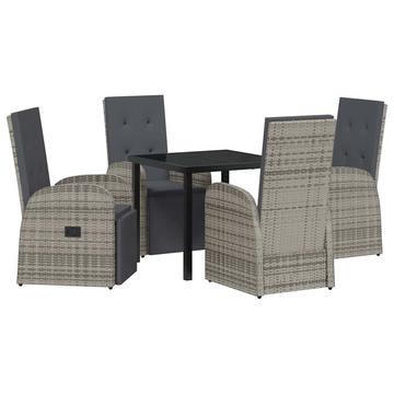 Ensemble de meubles de patio poly rattan
