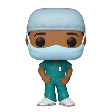 Funko  Front Line Worker POP! Heroes Vinyl Figur Male # 