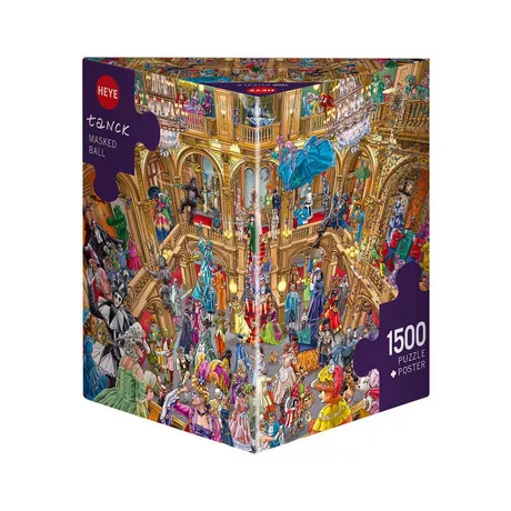 Heye  Puzzle Masked Ball Triangular (1500Teile) 