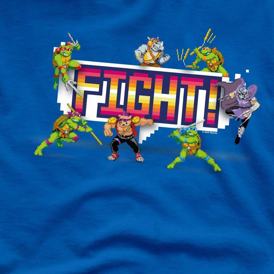 TEENAGE MUTANT NINJA TURTLE Maglietta Arcade Fight  
