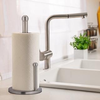 B2X Halter für Haushaltspapier aus Edelstahl  